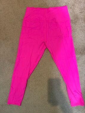 FP Movement Hot Pink High-waisted Leggings